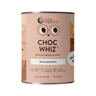 Nutra Organics Choc Whiz 125g